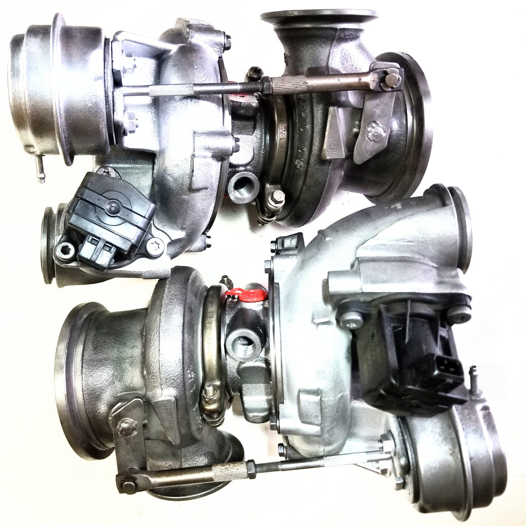 Garrett MGT2256s twin turbos BMW V8 4.4L Blaast turbo factory
