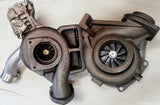 Ford powerstroke 6.4L twin turbos.